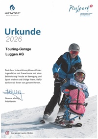 Plusport - Urkunde 2026